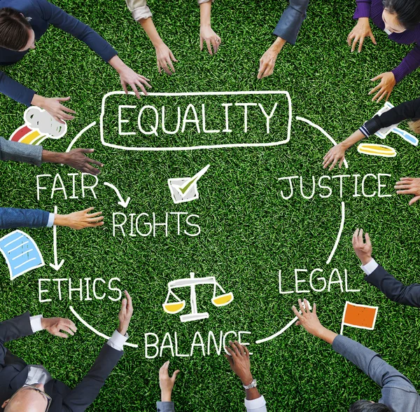 Equality Rights Balance Concept