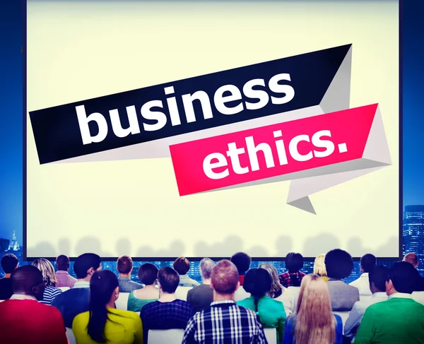 Üzleti etika integritás fogalma — Stock Fotó
