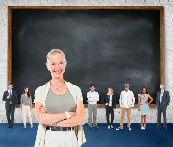 Mångfald grupp människor — Stockfoto