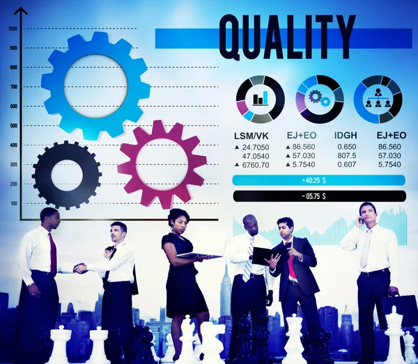 Kvalitetsbegreppet garanti Excellence — Stockfoto