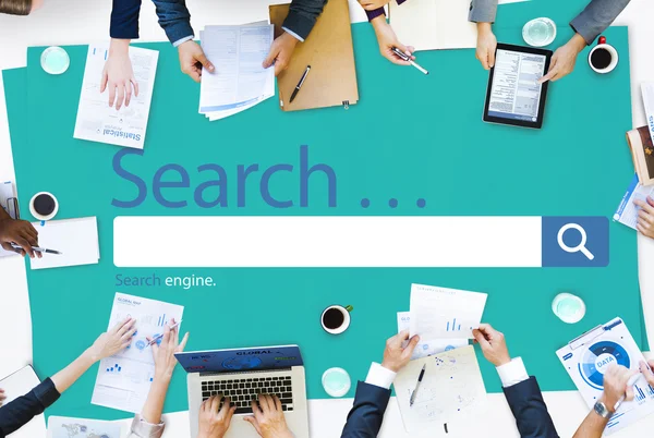 Search Seo Online Internet Concept — Stock Photo, Image