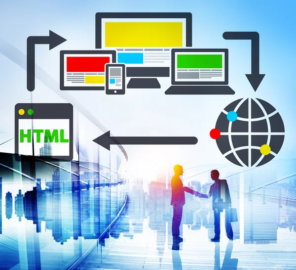 Блог Digital Networking — стоковое фото