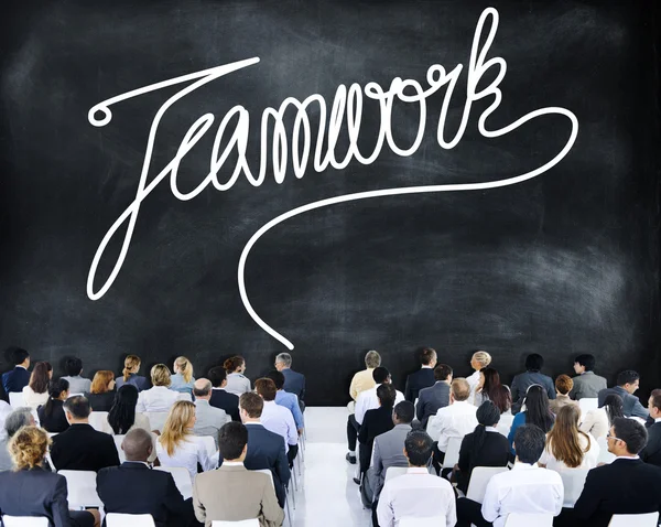 Teamwork Team Collaboration Concept — Stockfoto