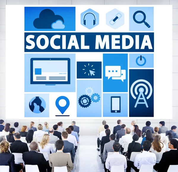 Concepto de medios sociales —  Fotos de Stock