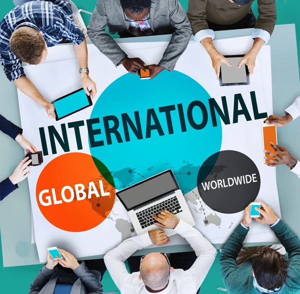 Concepto de comunidad internacional global —  Fotos de Stock