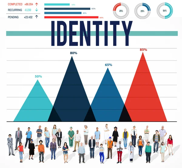 Diversidad personas de pie juntas — Foto de Stock