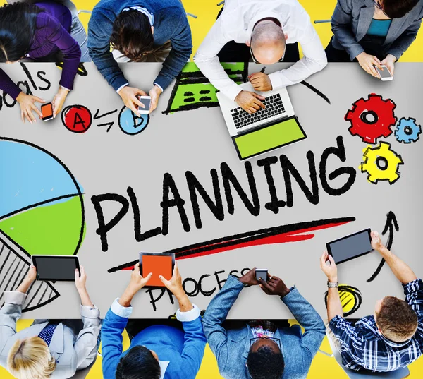 Planning strategie Zoek Concept — Stockfoto