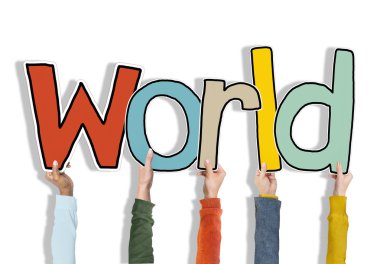 İnsanlar elleriyle arka plan 