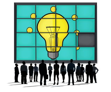 İş Adamlarının Silüetleri