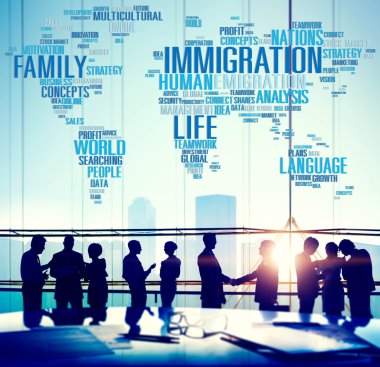 İş Adamlarının Silüetleri