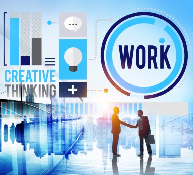 İş kariyer iş işbirliği kavramı