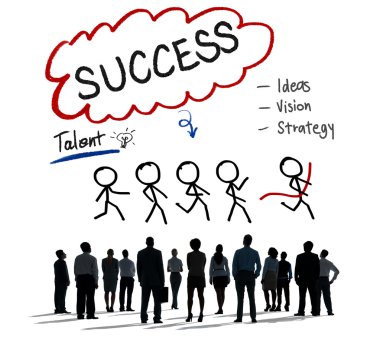 İş Adamlarının Silüetleri