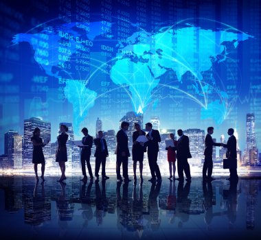 Şirket toplantısı iş adamları 