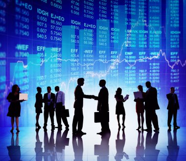 Şirket toplantısı iş adamları 