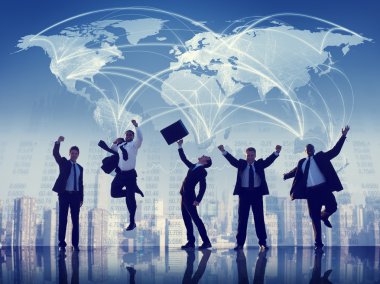 iş adamları ve takım çalışması kavramı 