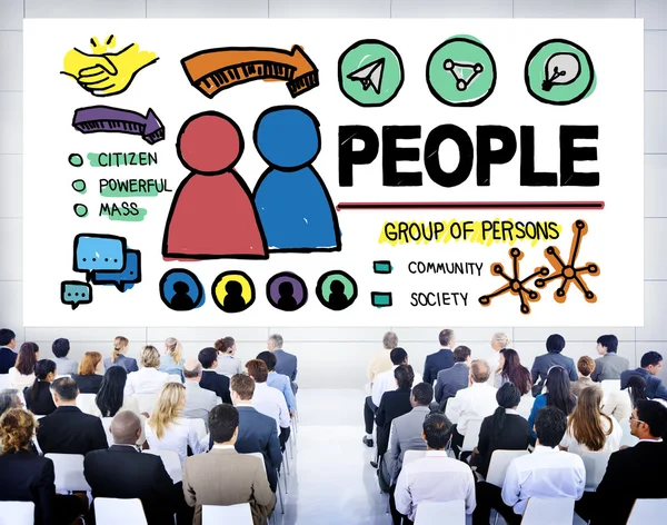 Grupo Citizen Community Concept —  Fotos de Stock