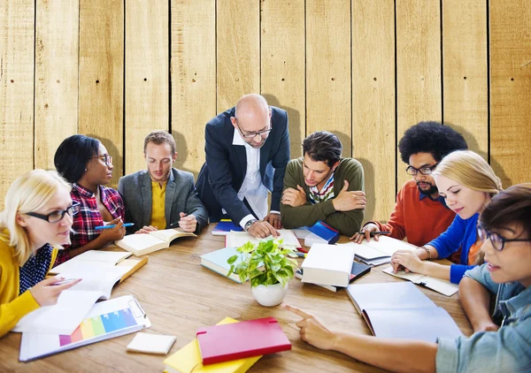 Conceito de designer corporativo de reunião — Fotografia de Stock