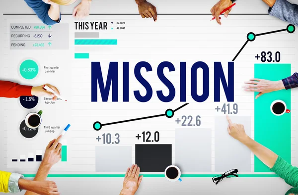 Mission Goal Inspiration — Stock Photo, Image