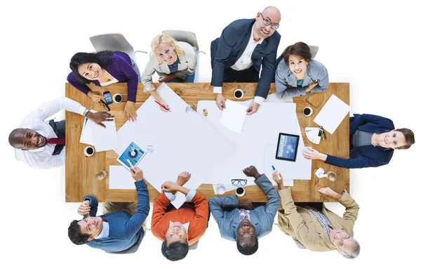 Diversity Casual People Brainstorming Konzept — Stockfoto