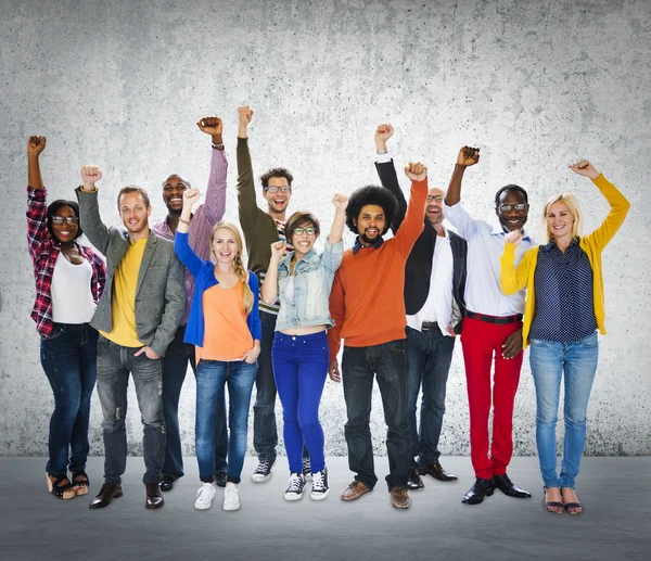 Diversiteit etnische eenheid variatie Concept — Stockfoto