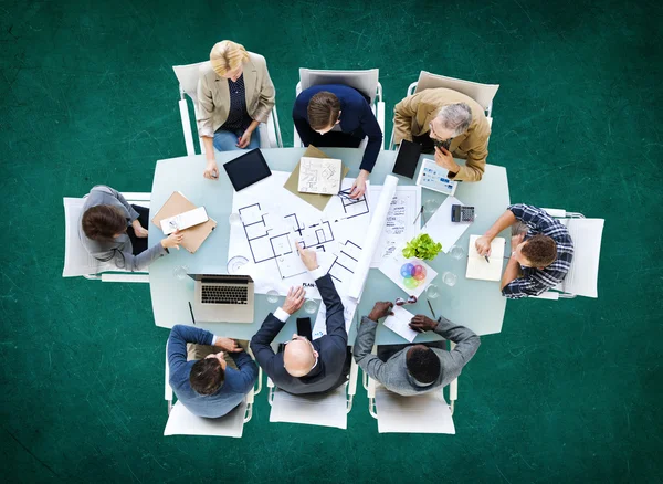 Architect Engineer Meeting Concept — Stock Photo, Image