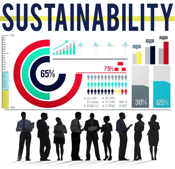 Duurzaamheidconcept ecologie milieu — Stockfoto