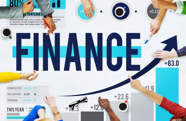 Financiën, analyse Management Concept — Stockfoto