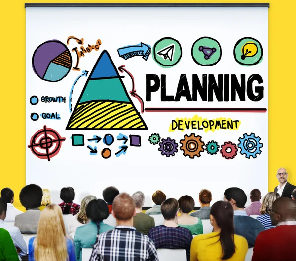 Concept de développement de planification — Photo