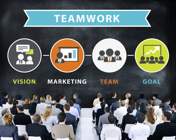 Business People Teamwork Concept — Stock Photo, Image