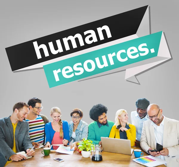 Grupo de personas con diversidad y recursos humanos —  Fotos de Stock