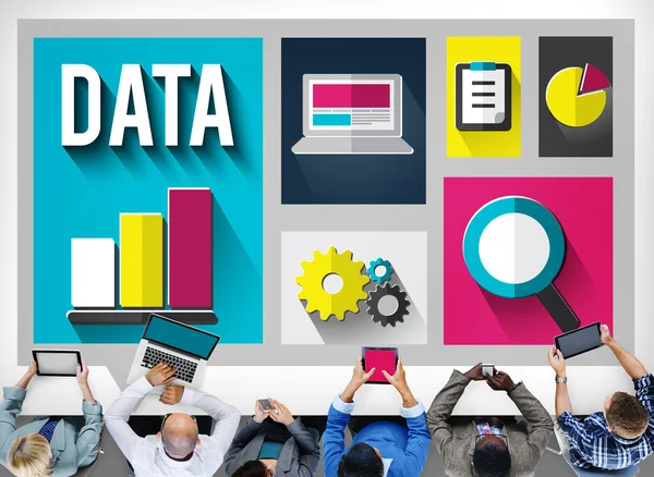 Data Information Concept — Stock Photo, Image