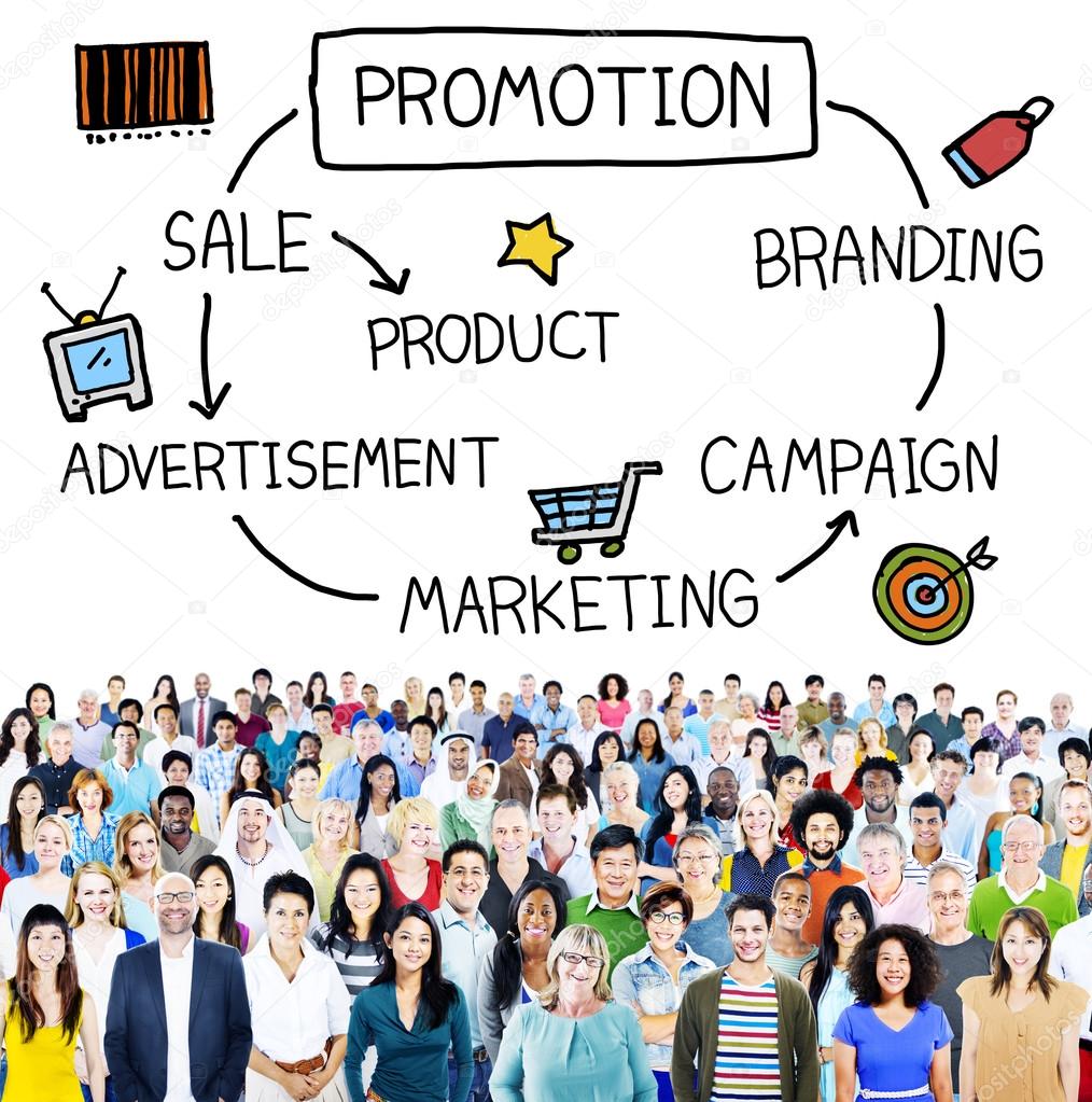 Business People and Branding Marketing Concept