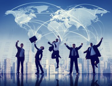 iş adamları ve takım çalışması kavramı 