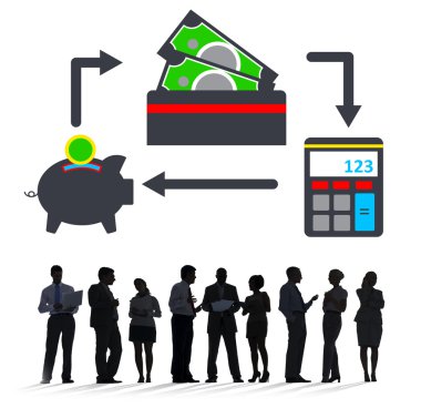 İş işçi Silhouettes