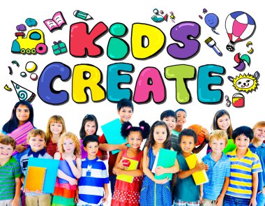 sevimli gülümseyen çocuklar