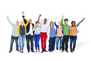 Çeşitlilik insanlar ve birlik takım kavramı