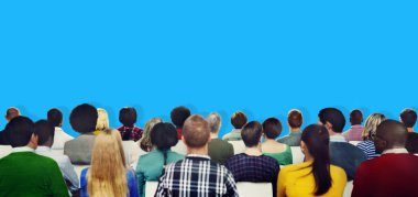 Seyirci çeşitlilik insanlar toplantı kavramı