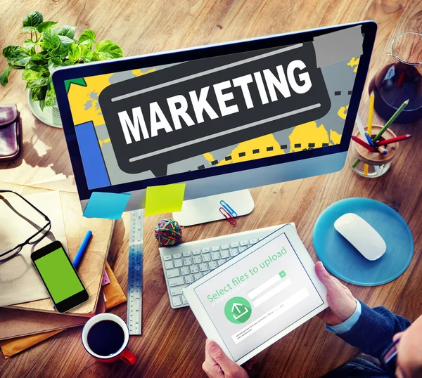 Strategia di marketing Concetto di branding — Foto Stock