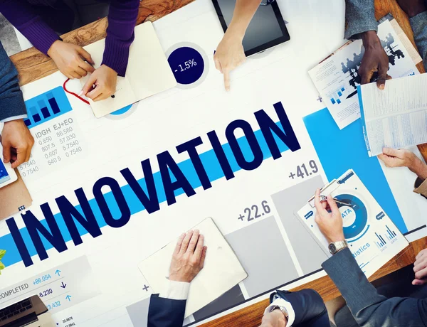 Conceito de Objetivos de Inspiração de Inovação — Fotografia de Stock