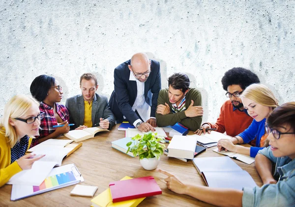 Conceito de designer corporativo de reunião — Fotografia de Stock