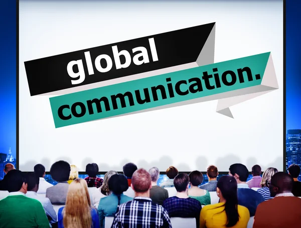 Concepto de comunicaciones globales — Foto de Stock