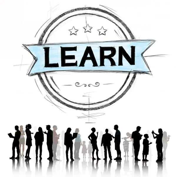 Learn Learning Knowledge Concept — Stock Photo, Image