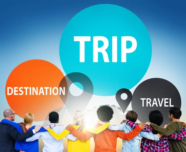 Trip Travel Holiday Journey Concept — Stock Photo, Image