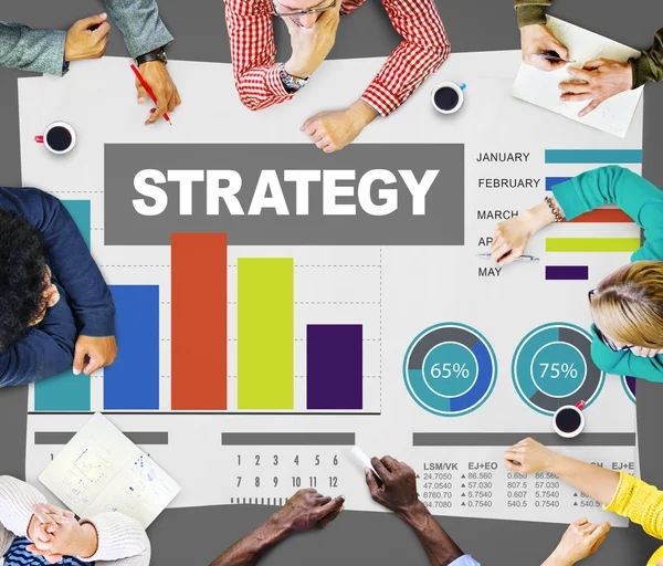 Strategie Plan Marketing Concept — Stockfoto