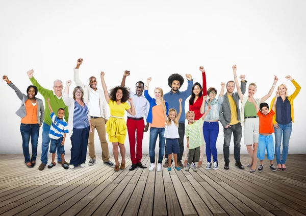 Diversity People and Unity Variation Concept — Stock Photo, Image