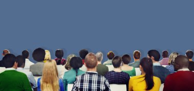 Seyirci çeşitlilik insanlar toplantı kavramı