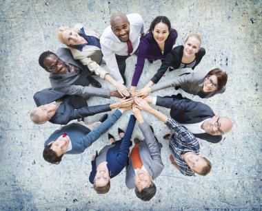 İş insanlar Beraberlik dostluk kavramı