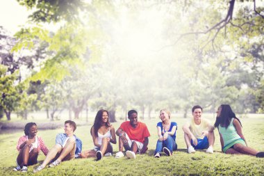 Öğrenciler takım tatil kavramı