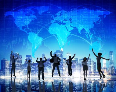 İş işçi Silhouettes