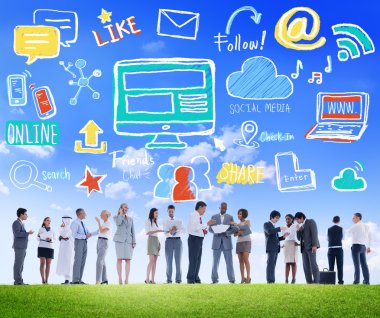 Kendine güvenen iş adamları